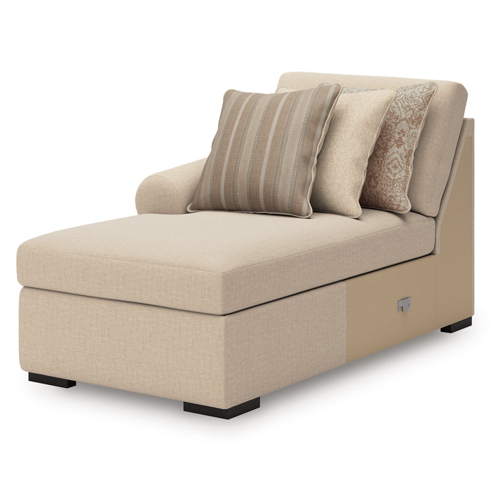 LadyMae Sectional with Chaise - Furniture Bros & Mattress (Bolingbrook, IL)