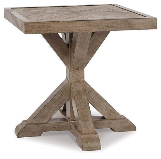 Beachcroft Outdoor End Table - Furniture Bros & Mattress (Bolingbrook, IL)
