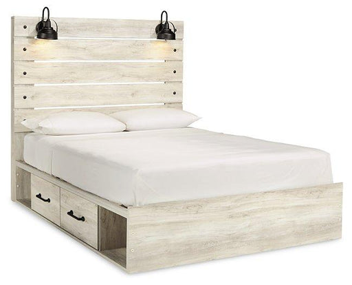 Cambeck Bed with 4 Storage Drawers - Furniture Bros & Mattress (Bolingbrook, IL)