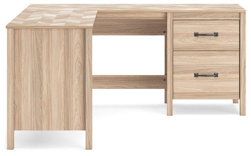 Battelle 60" Home Office Desk with Return - Furniture Bros & Mattress (Bolingbrook, IL)