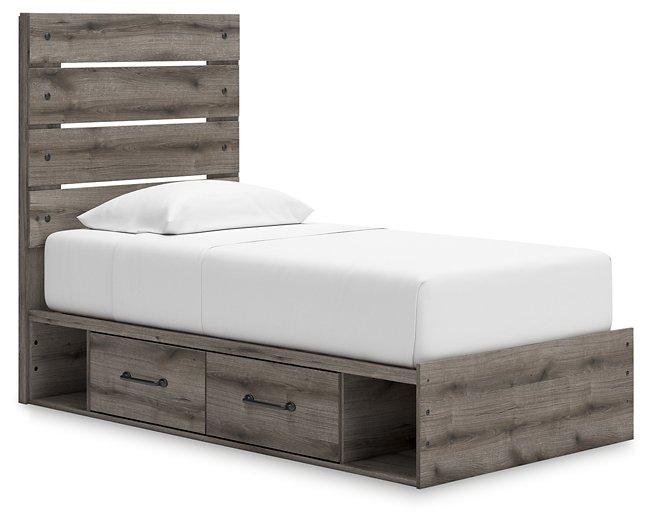 Graystorm Bed with Storage - Furniture Bros & Mattress (Bolingbrook, IL)