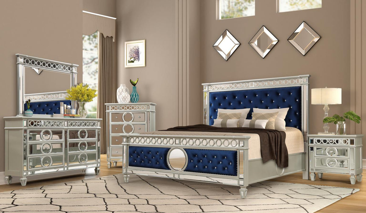 B035 Bed Frame-Dresser-Mirror-Chest-Nightstand - Furniture Bros & Mattress (Bolingbrook, IL)