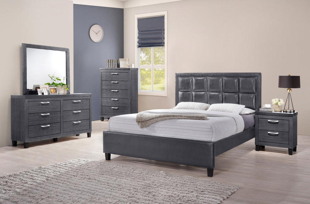 B511 Bed-Dresser-Mirror - Furniture Bros & Mattress (Bolingbrook, IL)