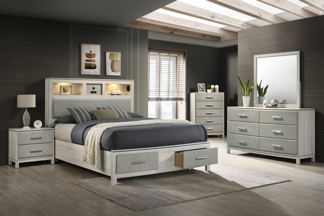 B261 Bed-Dresser-Mirror - Furniture Bros & Mattress (Bolingbrook, IL)