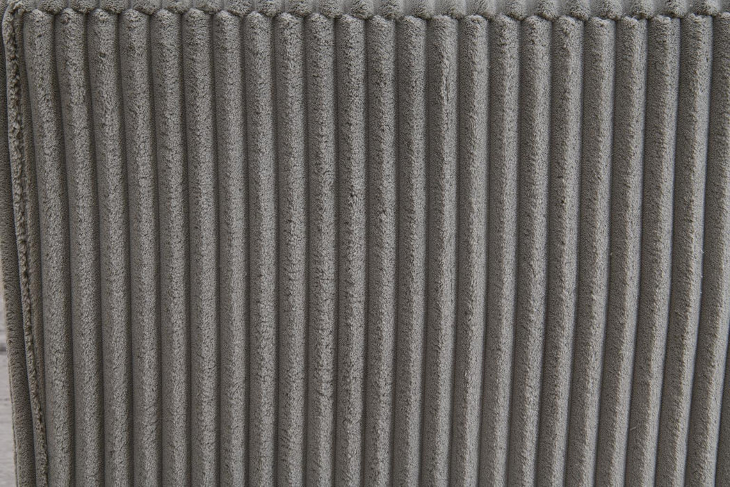U243 Gray Chair With Usb-C Charger - Furniture Bros & Mattress (Bolingbrook, IL)