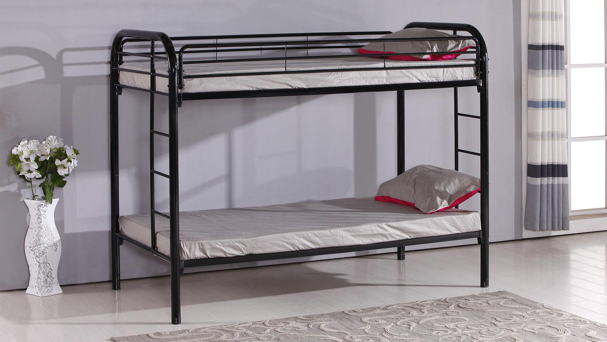 Adrianna TWIN/TWIN BUNK BED - S135 - Furniture Bros & Mattress (Bolingbrook, IL)