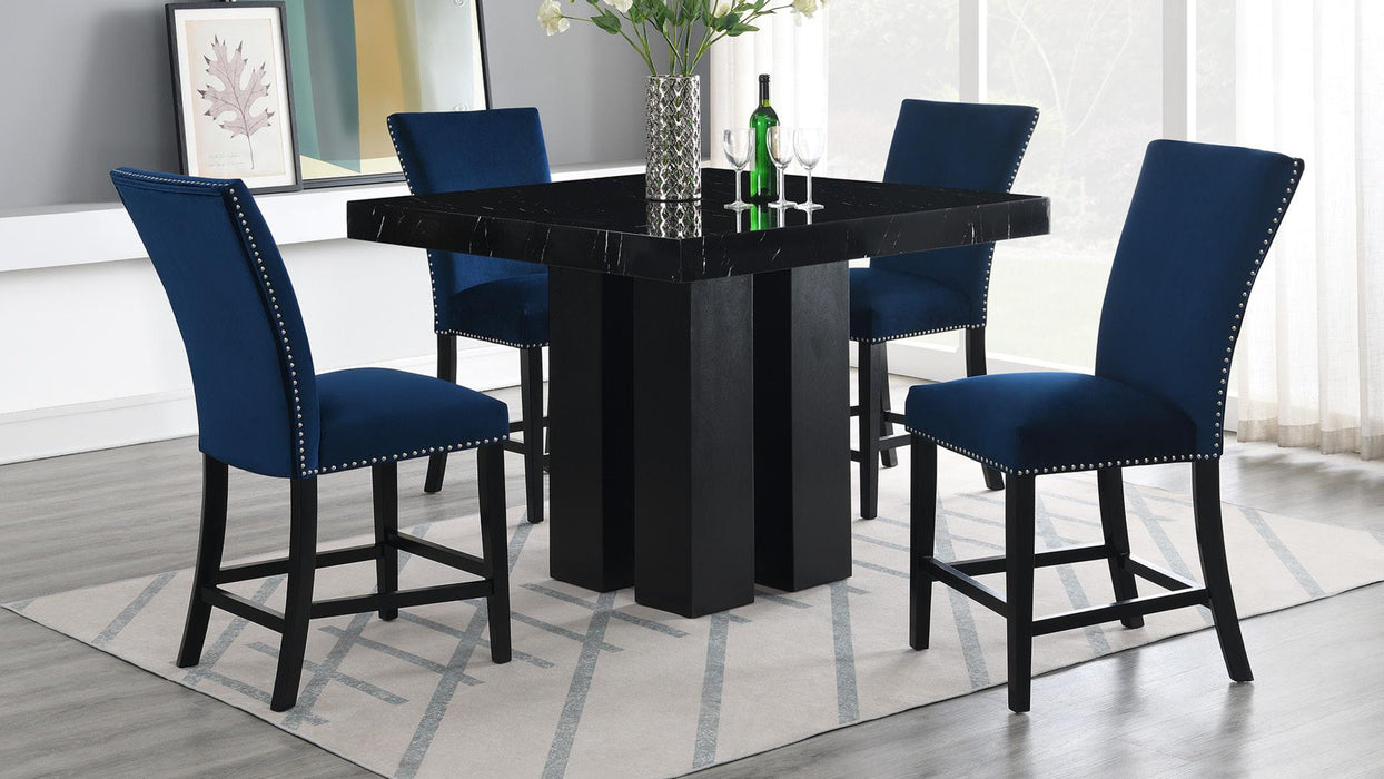 Aelia COUNTER HEIGHT TABLE - D132-T - Furniture Bros & Mattress (Bolingbrook, IL)