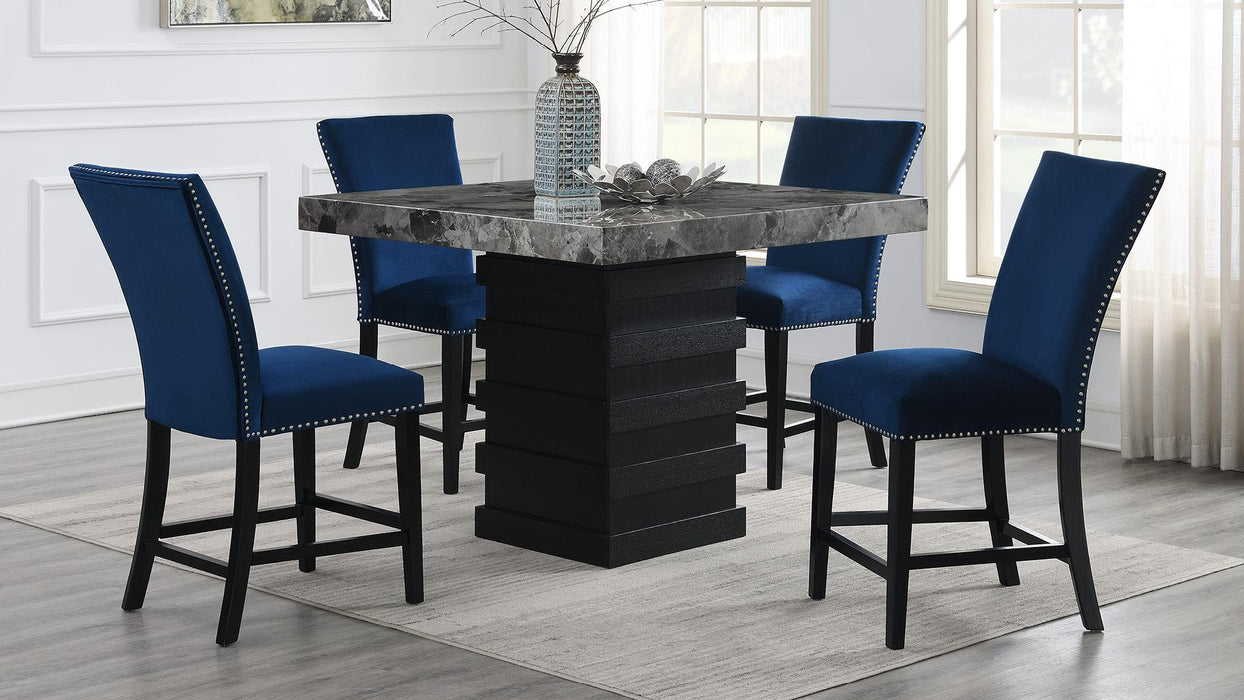 Cleo COUNTER HEIGHT TABLE - D136-T - Furniture Bros & Mattress (Bolingbrook, IL)