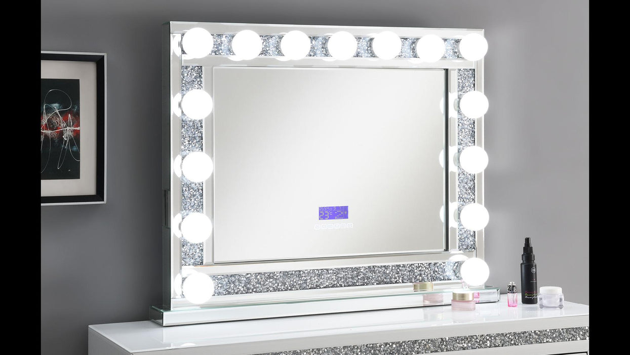 Demi BLUETOOTH VANITY MIRROR - G-450-VM - Furniture Bros & Mattress (Bolingbrook, IL)