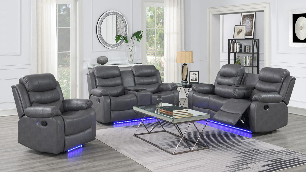 Alyssa MOTION LED CHAIR - U156-R - Furniture Bros & Mattress (Bolingbrook, IL)