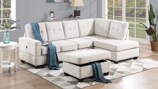 Abigail 2 PC SECTIONAL - U324 - Furniture Bros & Mattress (Bolingbrook, IL)