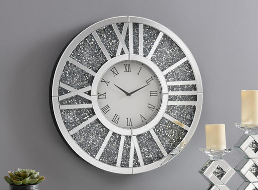 Axl WALL CLOCK - A3205 - Furniture Bros & Mattress (Bolingbrook, IL)
