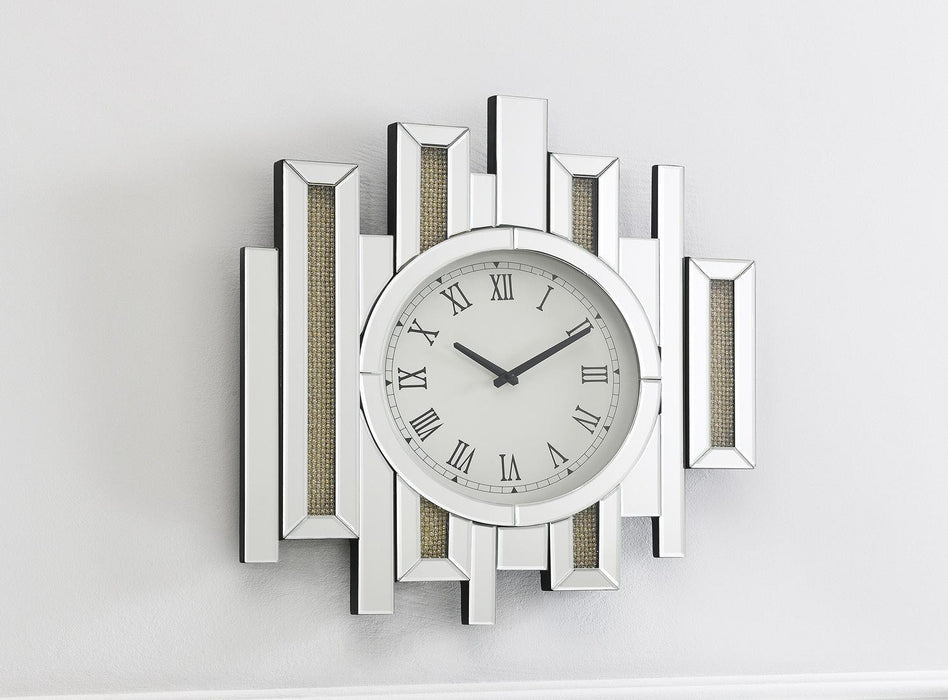 Caden WALL CLOCK - A3215 - Furniture Bros & Mattress (Bolingbrook, IL)