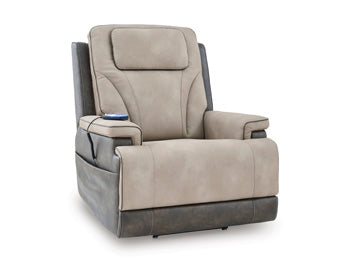 4Z-Peaceful Pause Power Lift Recliner - Furniture Bros & Mattress (Bolingbrook, IL)