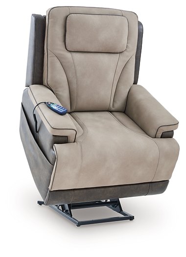 4Z-Peaceful Pause Power Lift Recliner - Furniture Bros & Mattress (Bolingbrook, IL)