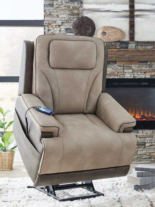 4Z-Peaceful Pause Power Lift Recliner - Furniture Bros & Mattress (Bolingbrook, IL)