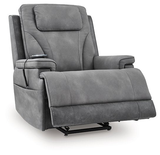 4Z-Peaceful Pause Power Lift Recliner - Furniture Bros & Mattress (Bolingbrook, IL)