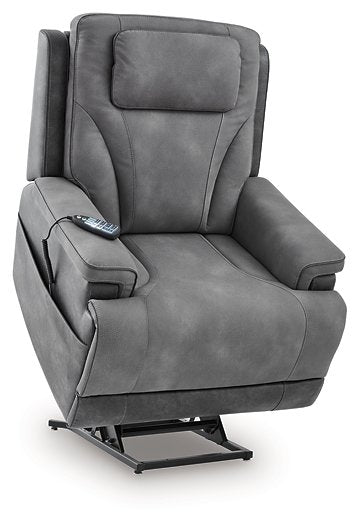 4Z-Peaceful Pause Power Lift Recliner - Furniture Bros & Mattress (Bolingbrook, IL)
