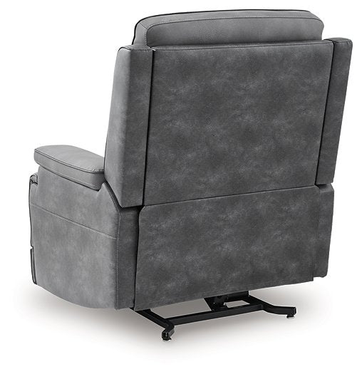 4Z-Peaceful Pause Power Lift Recliner - Furniture Bros & Mattress (Bolingbrook, IL)