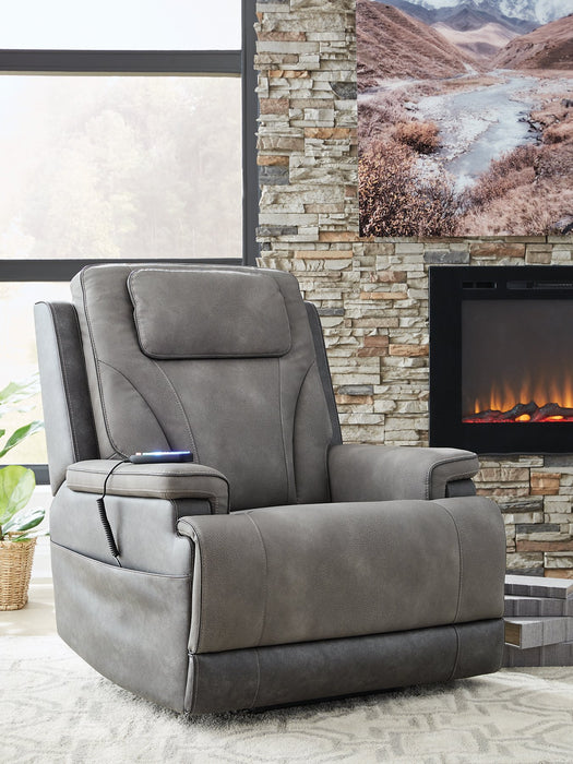 4Z-Peaceful Pause Power Lift Recliner - Furniture Bros & Mattress (Bolingbrook, IL)