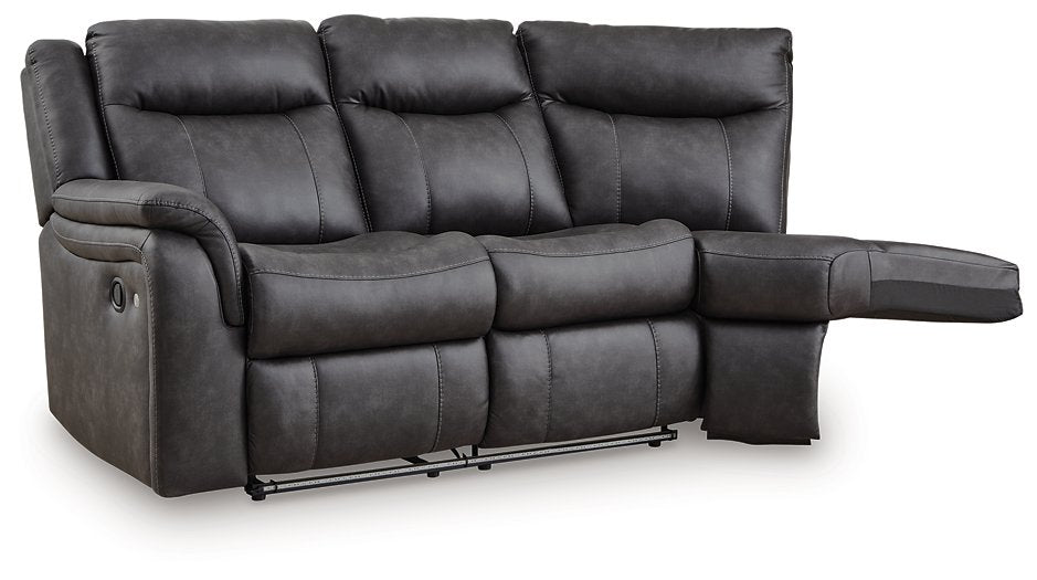 Sultan Meadow Reclining Sectional - Furniture Bros & Mattress (Bolingbrook, IL)
