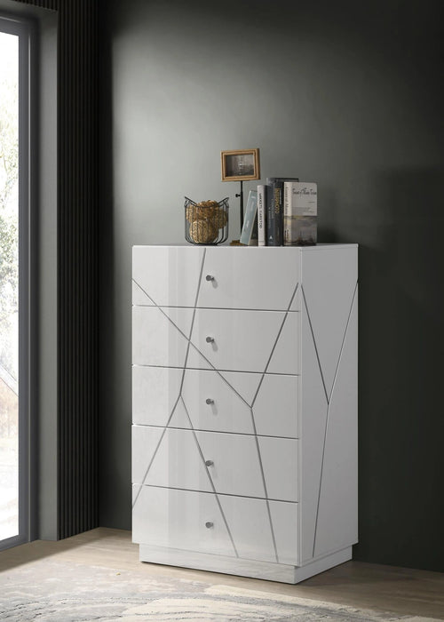 King Bed - Dresser - Mirror