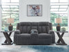 Observation Power Reclining Loveseat with Console - Furniture Bros & Mattress (Bolingbrook, IL)