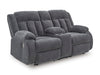 Observation Power Reclining Loveseat with Console - Furniture Bros & Mattress (Bolingbrook, IL)