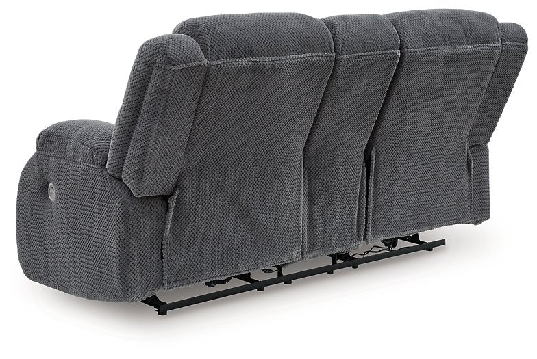 Observation Power Reclining Loveseat with Console - Furniture Bros & Mattress (Bolingbrook, IL)