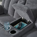 Observation Power Reclining Loveseat with Console - Furniture Bros & Mattress (Bolingbrook, IL)