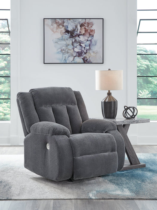 Observation Power Recliner - Furniture Bros & Mattress (Bolingbrook, IL)