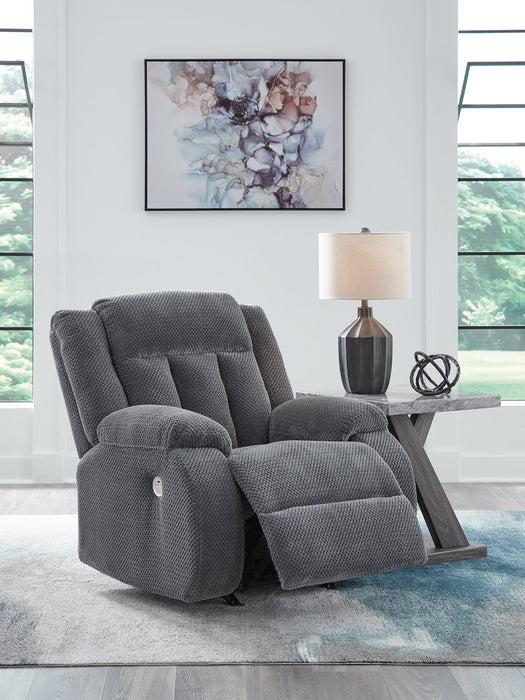 Observation Power Recliner - Furniture Bros & Mattress (Bolingbrook, IL)