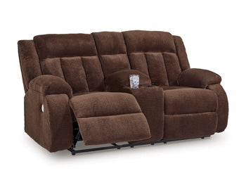 Observation Power Reclining Loveseat with Console - Furniture Bros & Mattress (Bolingbrook, IL)