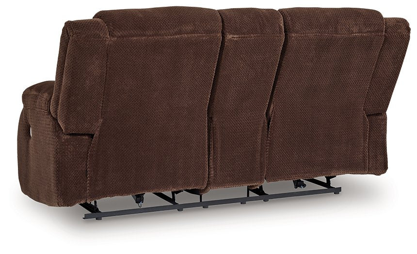 Observation Power Reclining Loveseat with Console - Furniture Bros & Mattress (Bolingbrook, IL)