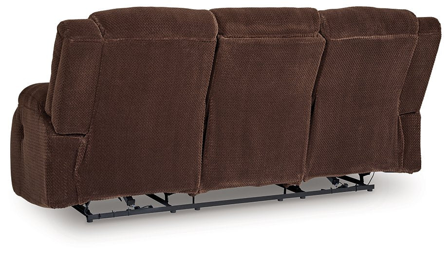 Observation Power Reclining Sofa with Drop Down Table - Furniture Bros & Mattress (Bolingbrook, IL)