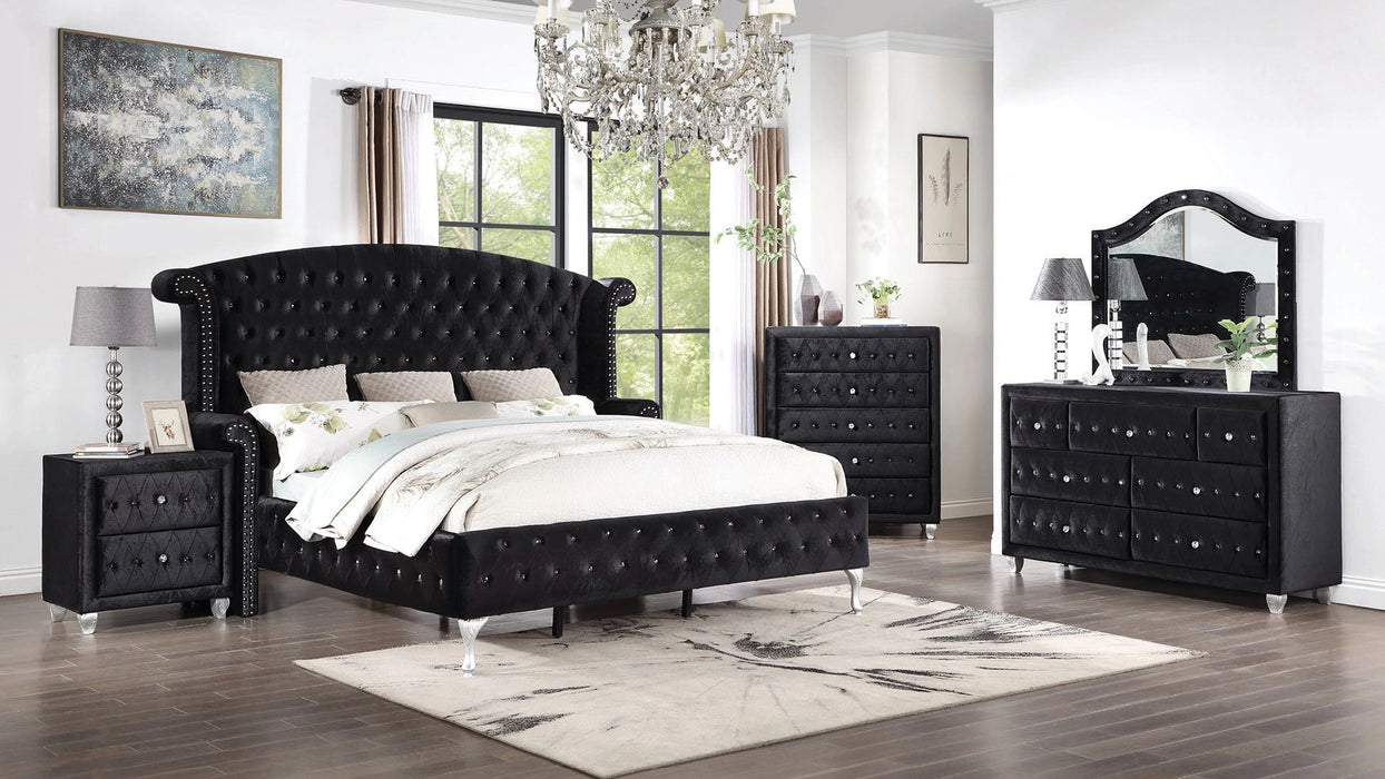 Melania QUEEN BED - B038-Q