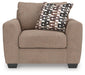 Triston-Peaks Oversized Chair - Furniture Bros & Mattress (Bolingbrook, IL)