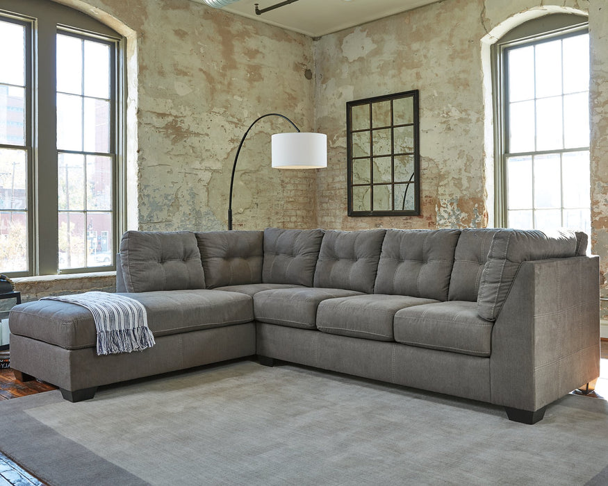 Pitkin 2-Piece Sectional with Chaise - Furniture Bros & Mattress (Bolingbrook, IL)