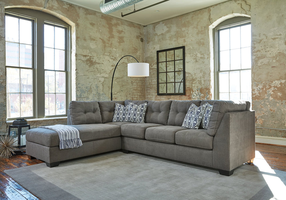 Pitkin 2-Piece Sectional with Chaise - Furniture Bros & Mattress (Bolingbrook, IL)
