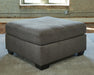 Pitkin Oversized Accent Ottoman - Furniture Bros & Mattress (Bolingbrook, IL)