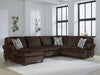 Kimlee Sectional with Chaise - Furniture Bros & Mattress (Bolingbrook, IL)