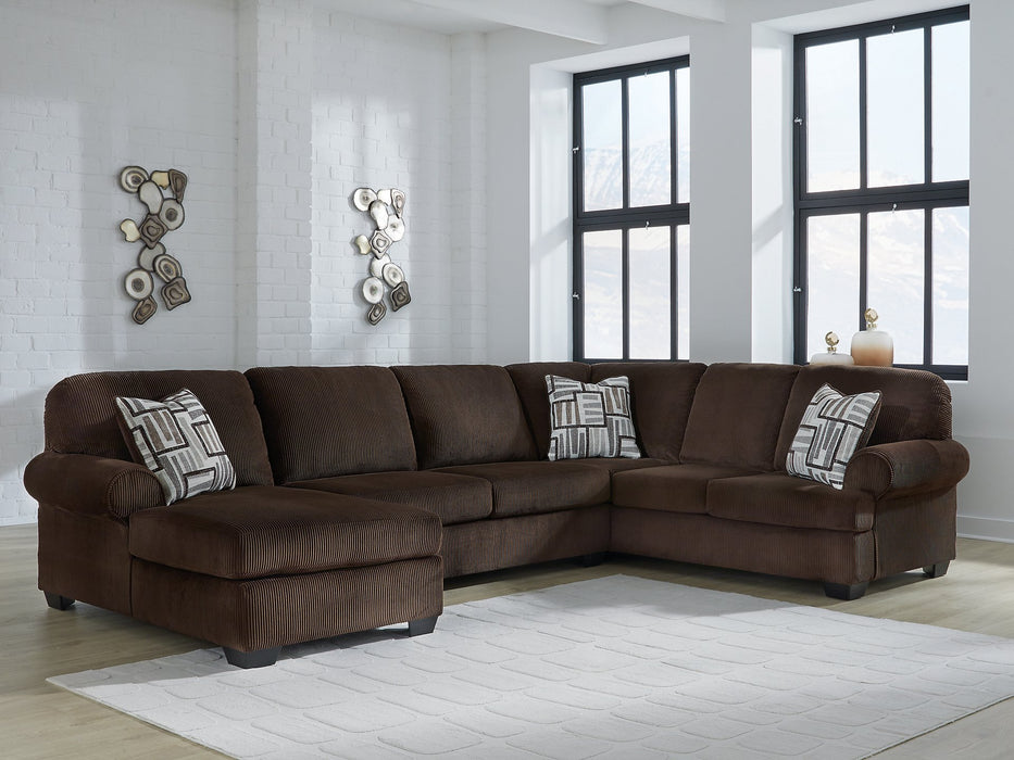 Kimlee Sectional with Chaise - Furniture Bros & Mattress (Bolingbrook, IL)
