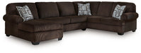 Kimlee Sectional with Chaise - Furniture Bros & Mattress (Bolingbrook, IL)