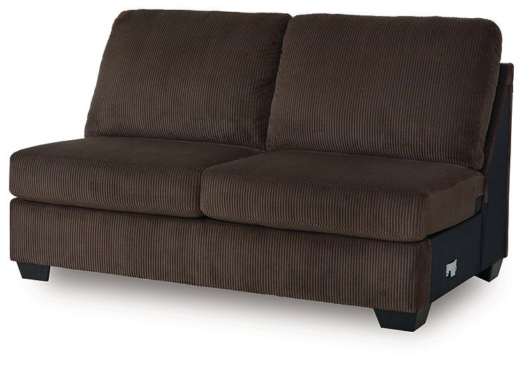 Kimlee Sectional with Double Chaise - Furniture Bros & Mattress (Bolingbrook, IL)