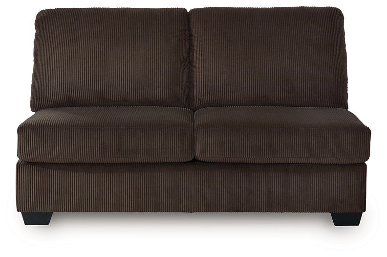 Kimlee Sectional with Double Chaise - Furniture Bros & Mattress (Bolingbrook, IL)
