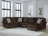 Kimlee Sectional with Chaise - Furniture Bros & Mattress (Bolingbrook, IL)