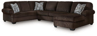 Kimlee Sectional with Chaise - Furniture Bros & Mattress (Bolingbrook, IL)