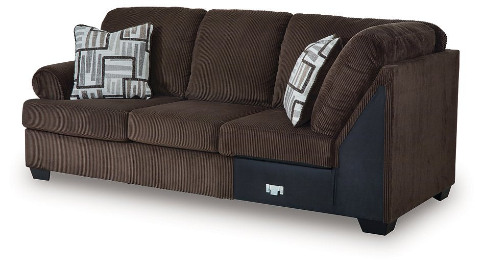 Kimlee Sectional with Chaise - Furniture Bros & Mattress (Bolingbrook, IL)