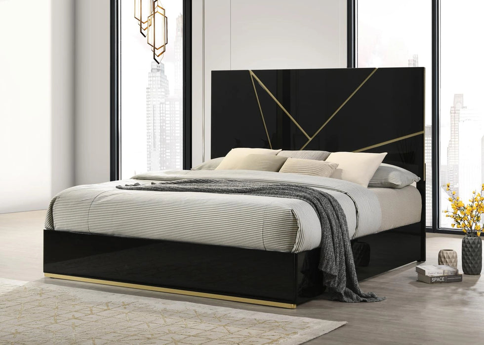 King Bed Frame - Dresser - Mirror - Chest - Nightstand