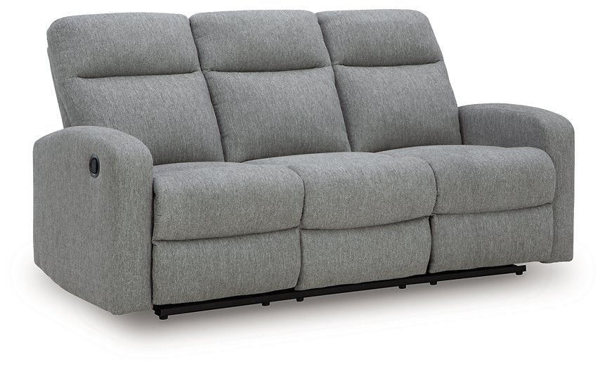 Gauntlet Reclining Sofa - Furniture Bros & Mattress (Bolingbrook, IL)